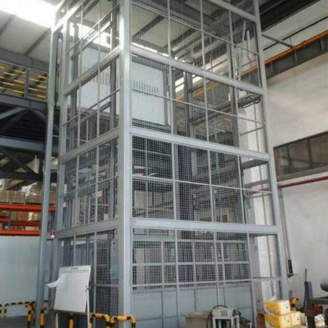 裕民导轨式升降平台货梯